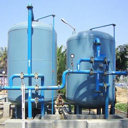 Filtration system <br>( sand filter & carbon filter  )